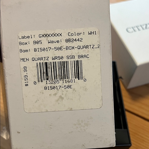 Citizen Black Dial Stainless Steel Watch - Picture 4 of 4